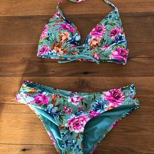 Xhilaration floral bikini